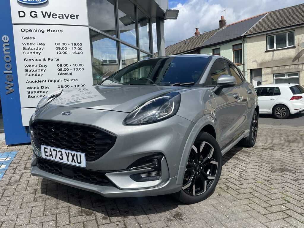 Ford Puma St-line X Mhev EA73YXU Silver #2