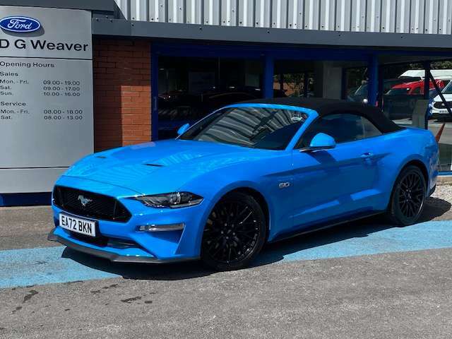 Ford Mustang Gt Auto Blue