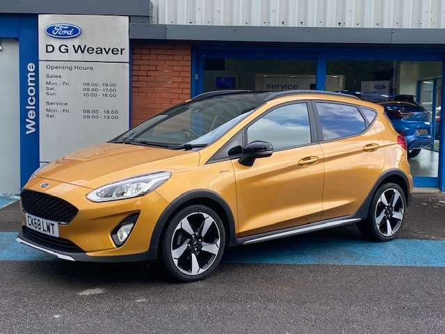 Ford Fiesta Active B And O Pla Yellow