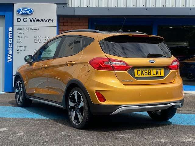 Ford Fiesta Active B And O Pla CK68LWT Yellow #4