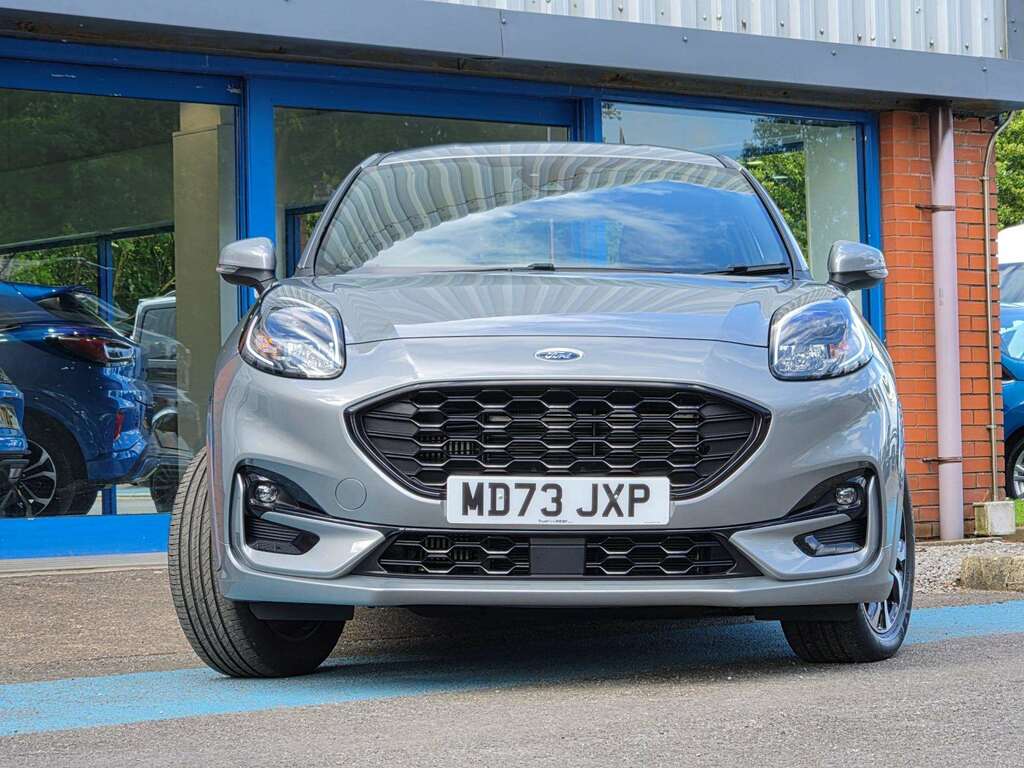Ford Puma St-line Mhev MD73JXP Silver #2