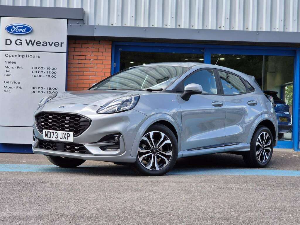 Ford Puma St-line Mhev Silver