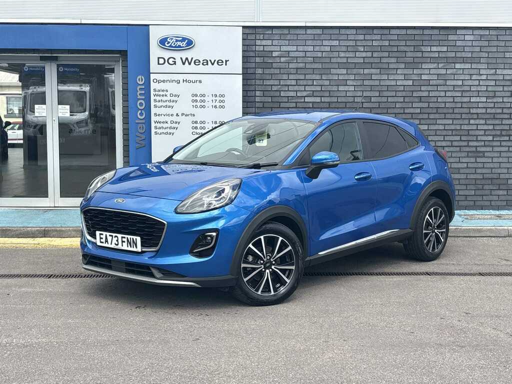 Ford Puma Titanium Mhev Blue