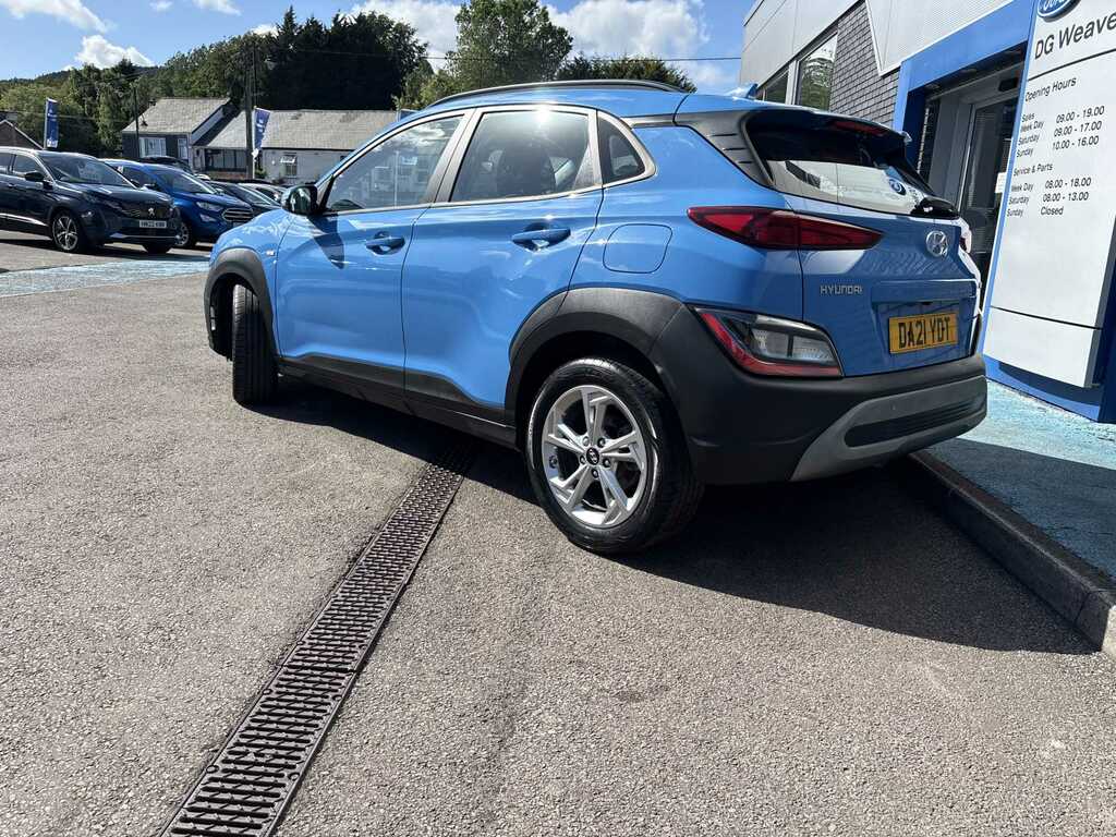 Hyundai Kona Se Connect T-gdi Mhe Blue #4