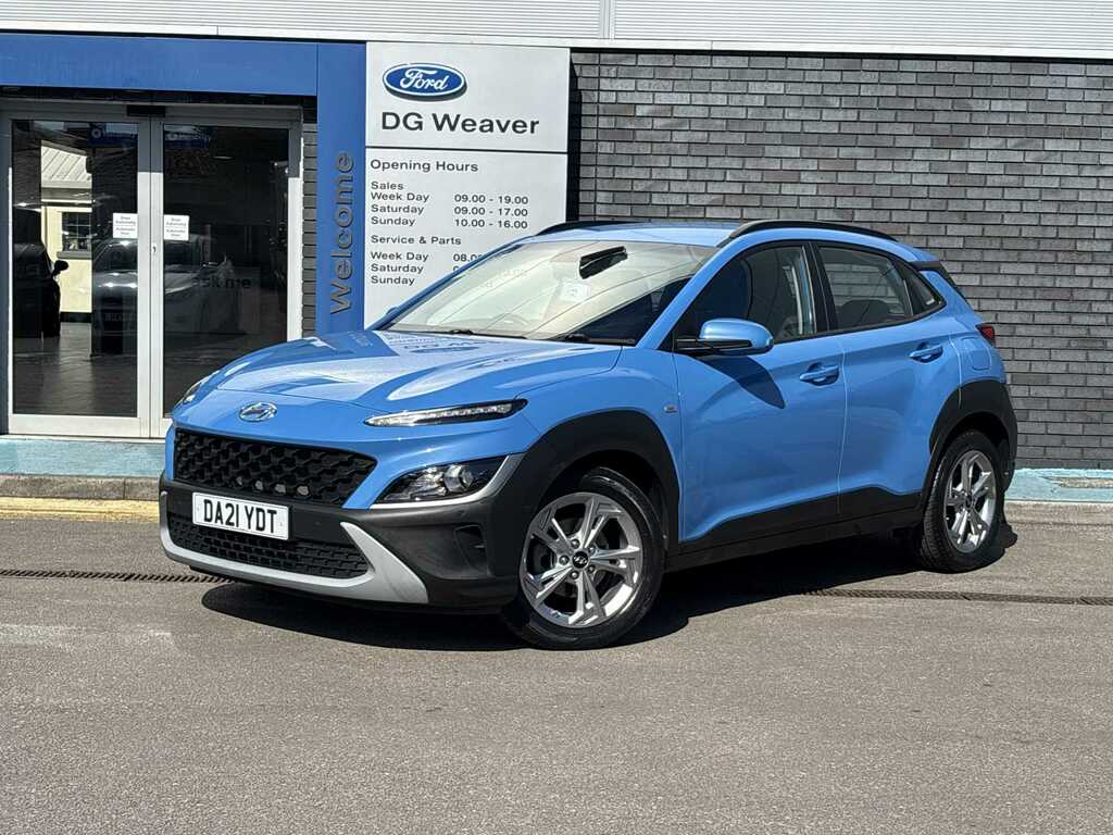Hyundai Kona Se Connect T-gdi Mhe Blue