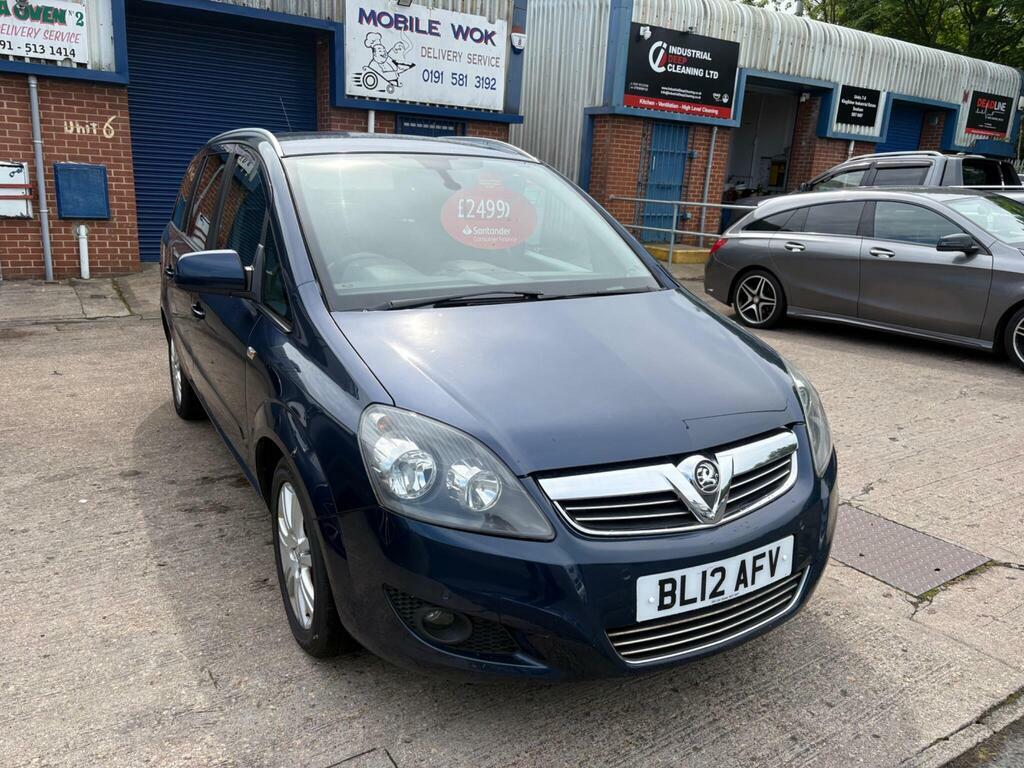 Vauxhall Zafira 1.7 Cdti Ecoflex Design Euro 5 Blue
