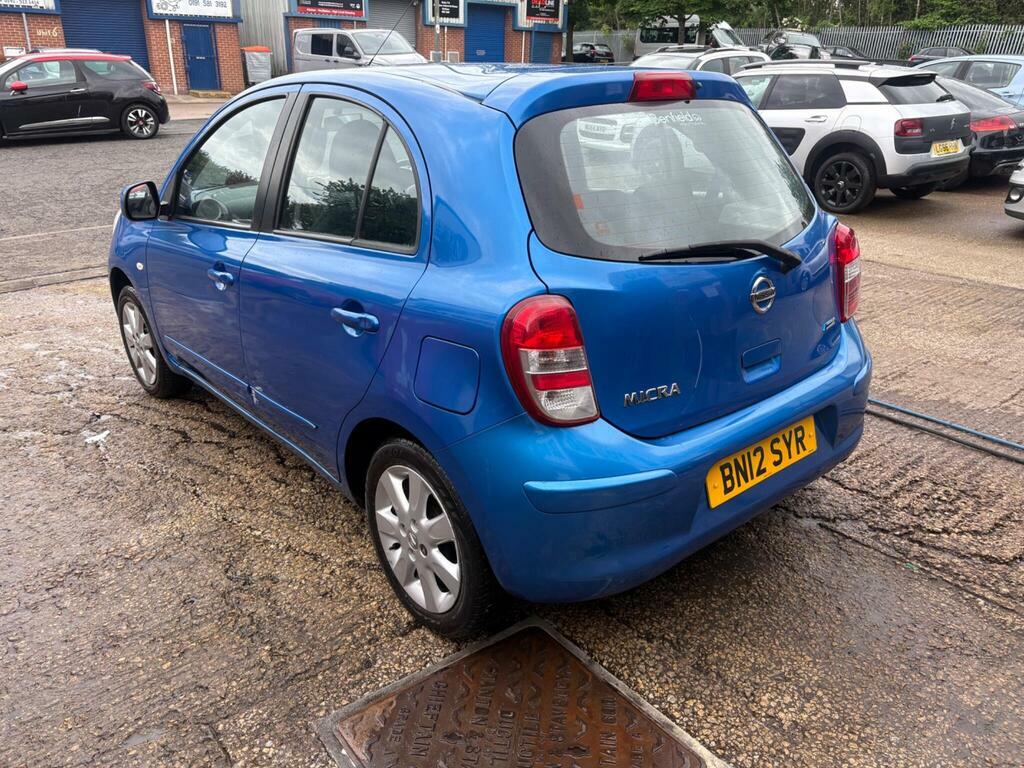 Nissan Micra 1.2 12V Acenta Euro 5 BN12SYR Blue #4