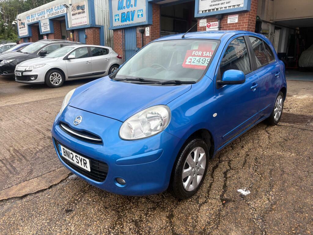 Nissan Micra 1.2 12V Acenta Euro 5 BN12SYR Blue #3