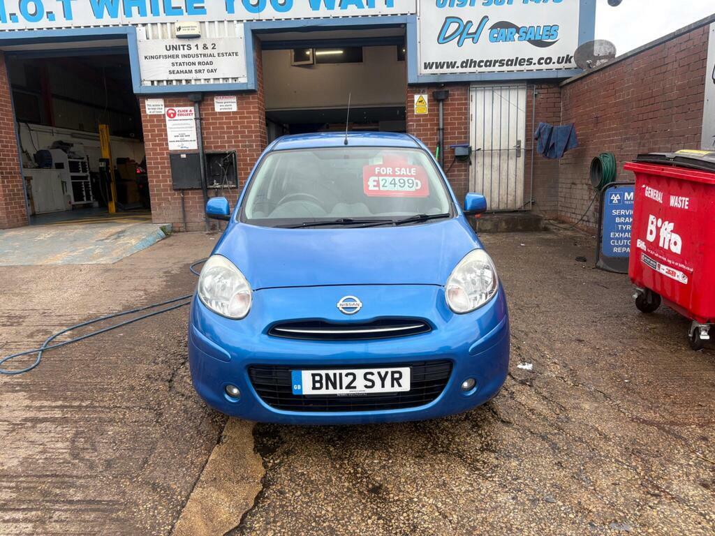 Nissan Micra 1.2 12V Acenta Euro 5 BN12SYR Blue #2