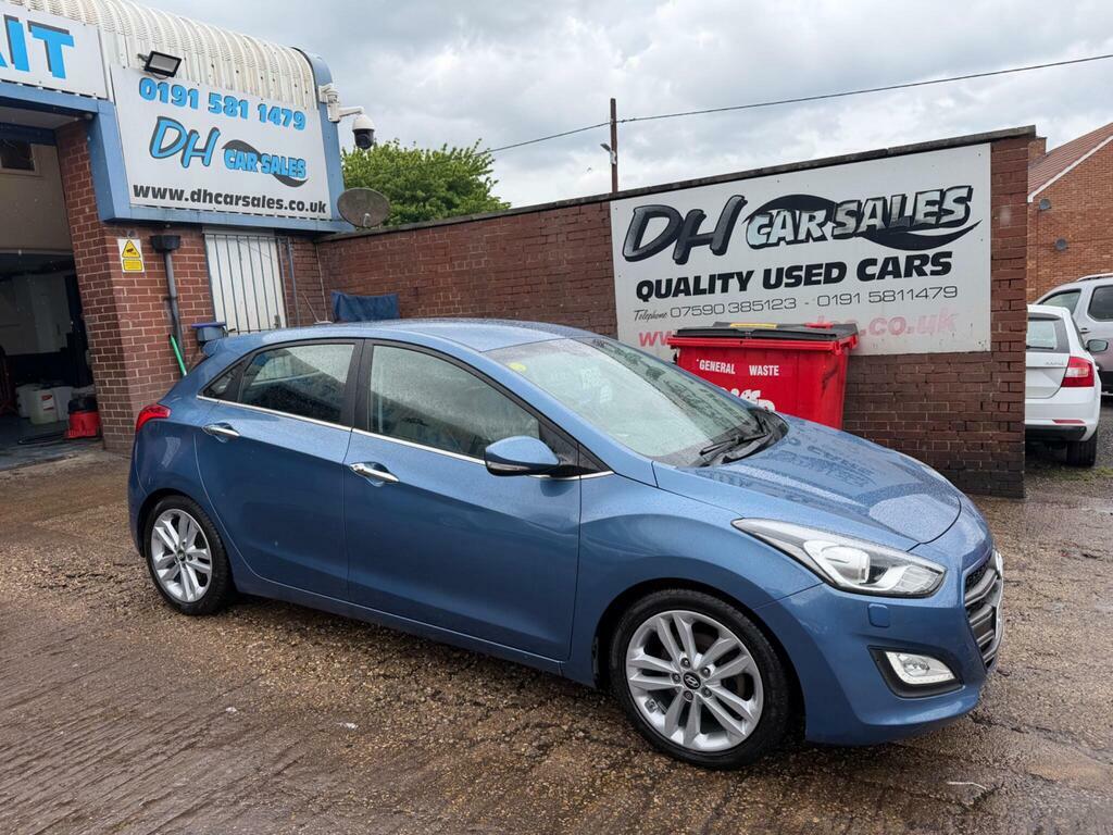 Hyundai I30 1.6 Crdi Blue Drive Premium Euro 6 S S Blue