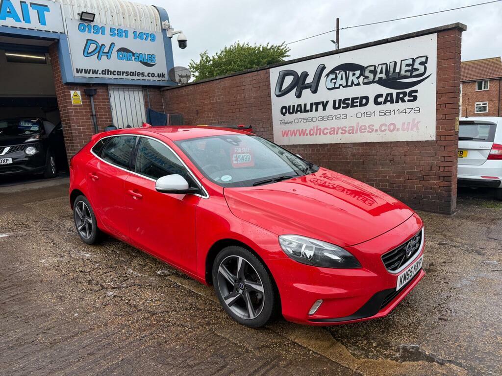 Volvo V40 2.0 D2 R-design Nav Euro 6 S S KM65KKP Red