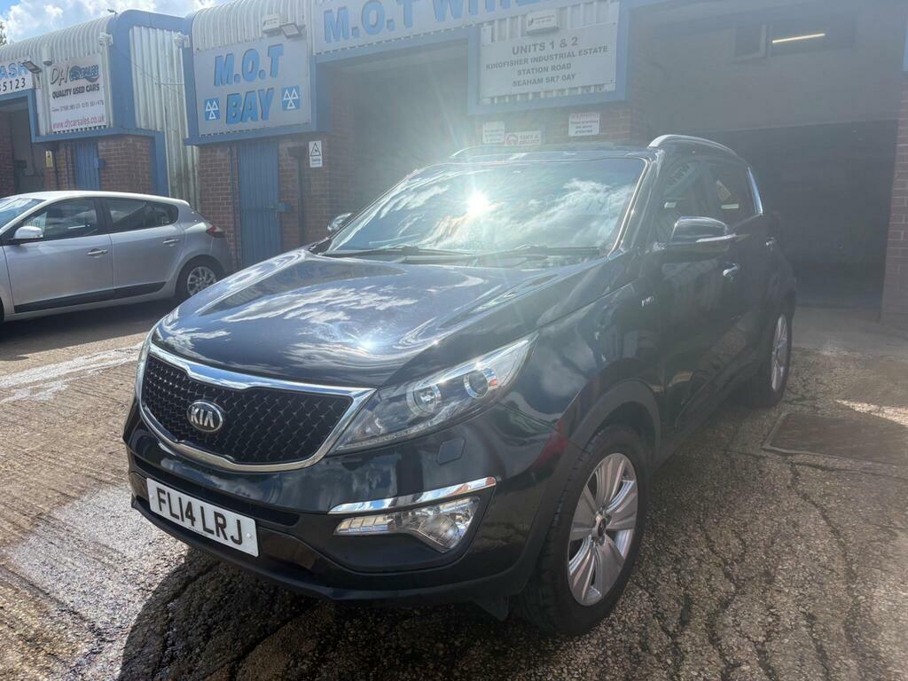 Kia Sportage 2.0 Crdi Kx-3 Awd Euro 5 FL14LRJ Black #3