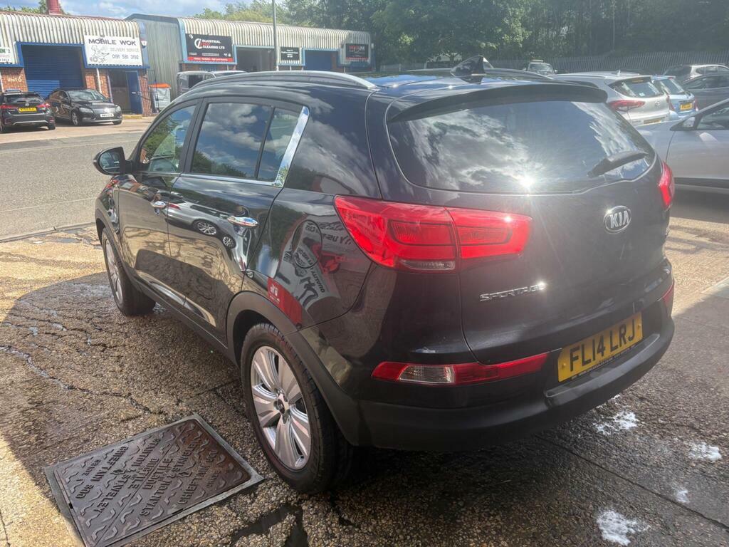 Kia Sportage 2.0 Crdi Kx-3 Awd Euro 5 FL14LRJ Black #4