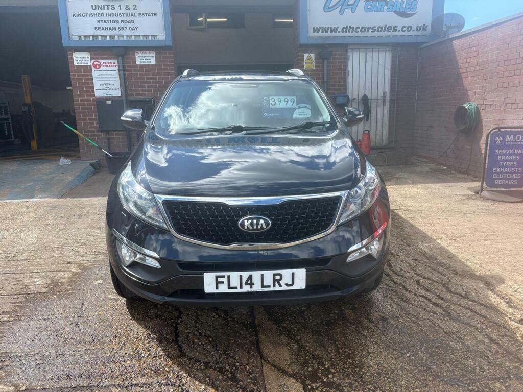 Kia Sportage 2.0 Crdi Kx-3 Awd Euro 5 FL14LRJ Black #2