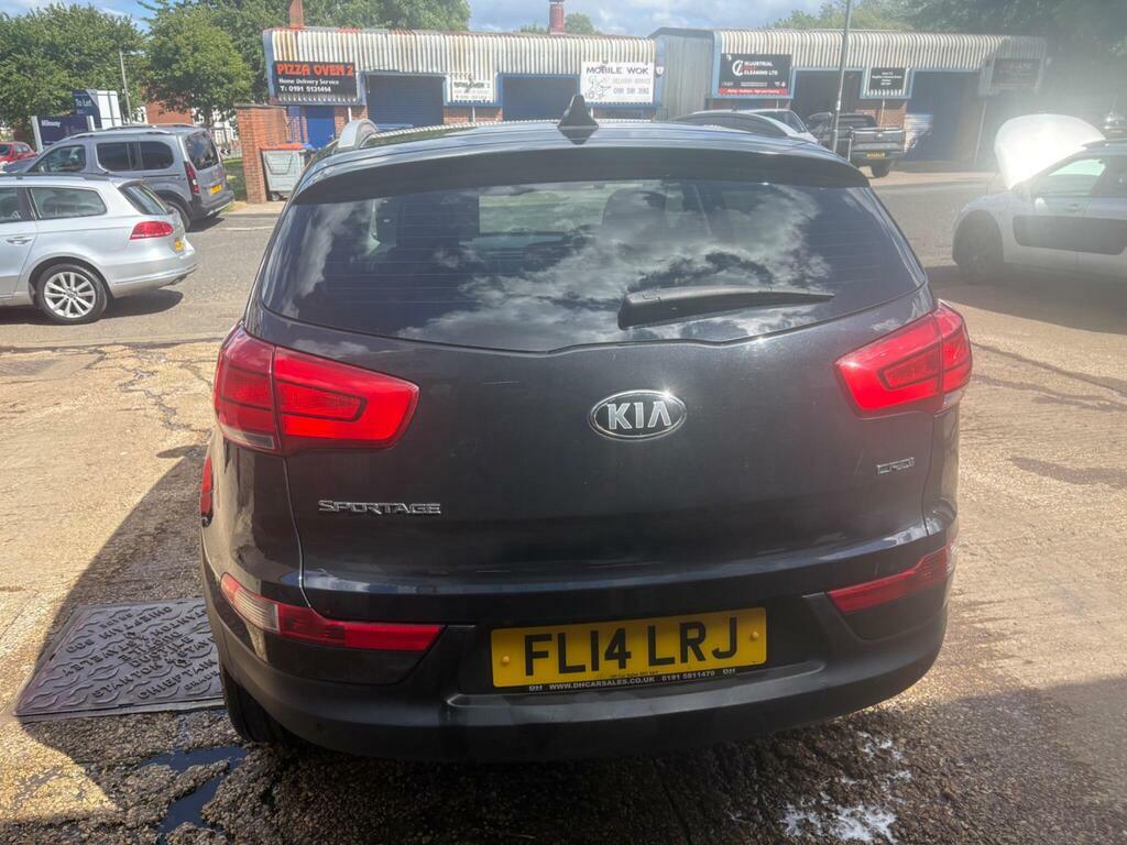 Kia Sportage 2.0 Crdi Kx-3 Awd Euro 5 FL14LRJ Black #5