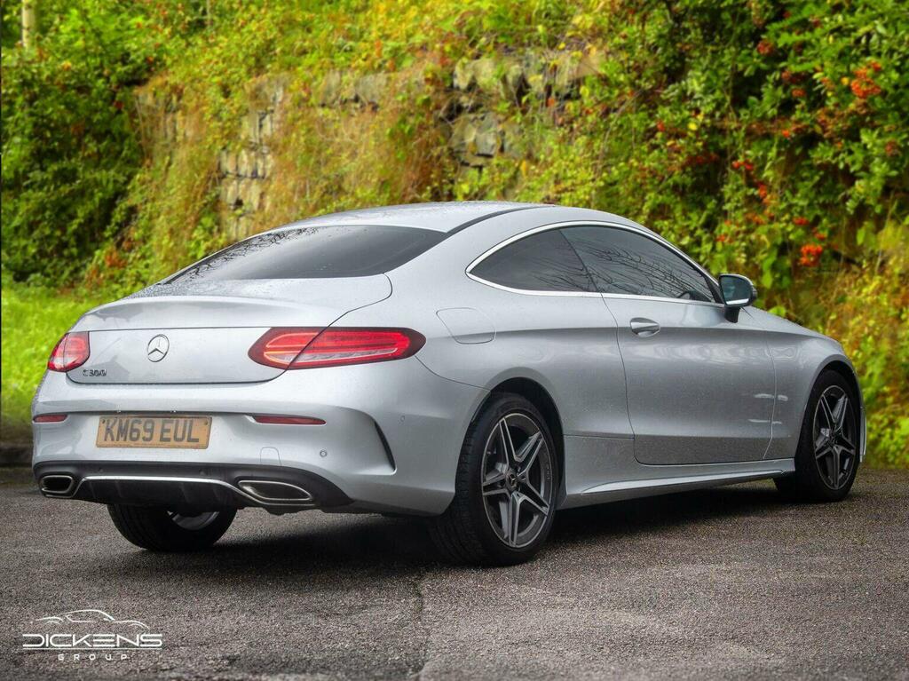 Mercedes-Benz C Class Coupe 2.0 C300 Amg Line Premium G-tronic Euro 6 KM69EUL Silver #6