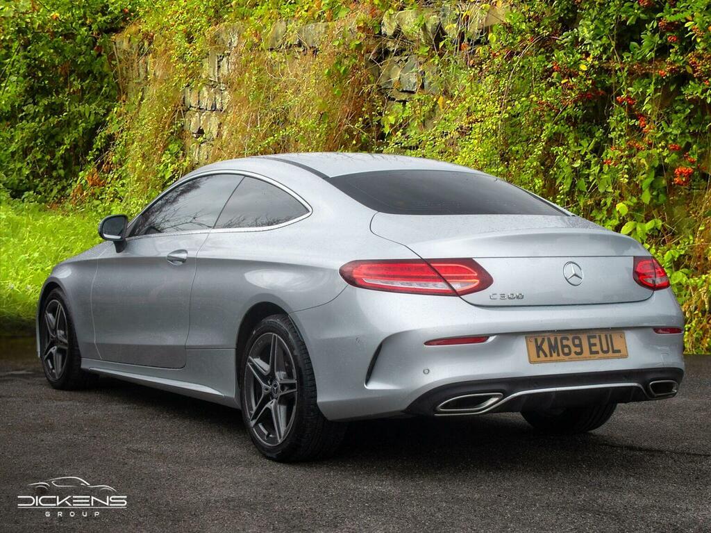 Mercedes-Benz C Class Coupe 2.0 C300 Amg Line Premium G-tronic Euro 6 KM69EUL Silver #4