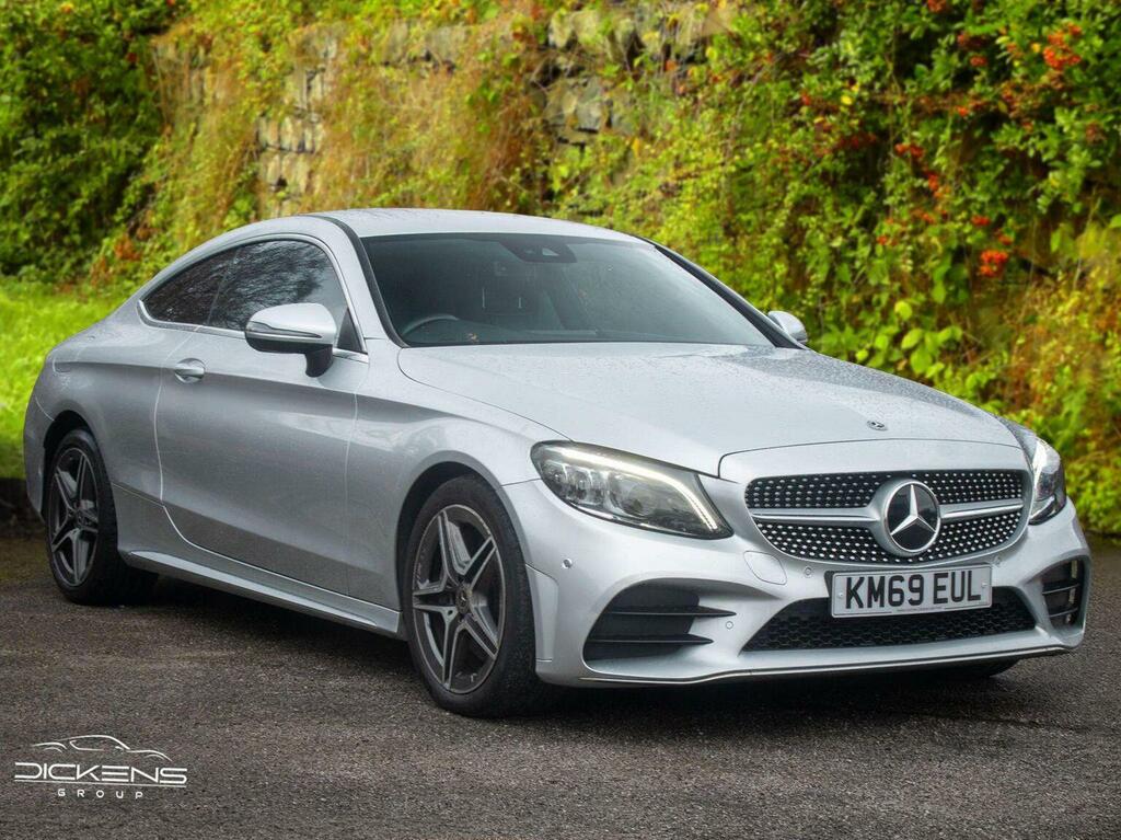 Mercedes-Benz C Class Coupe 2.0 C300 Amg Line Premium G-tronic Euro 6 Silver