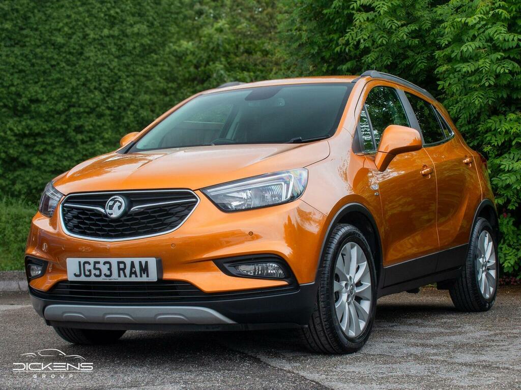 Vauxhall Mokka X Suv 1.4I Turbo Ecotec Elite Euro 6 Ss 2018 Orange #3