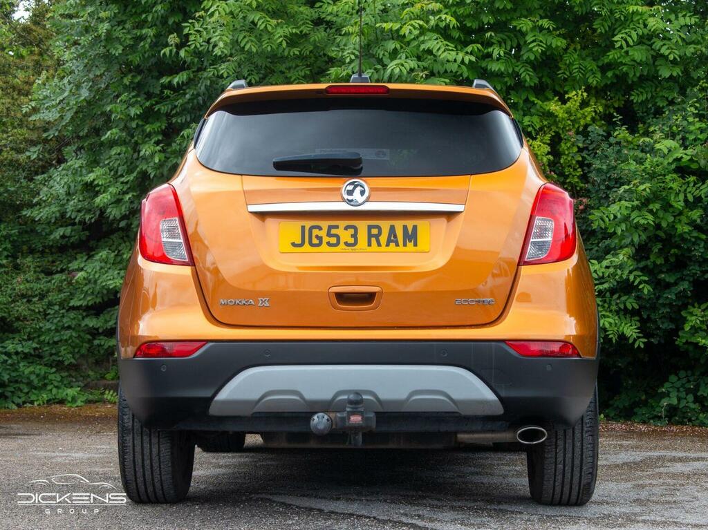 Vauxhall Mokka X Suv 1.4I Turbo Ecotec Elite Euro 6 Ss 2018 Orange #5