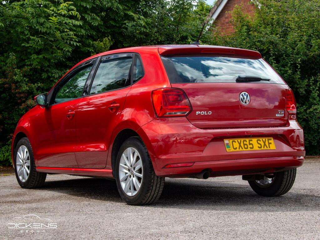 Volkswagen Polo 1.2 Tsi Bluemotion Tech Se Euro 6 Ss Red #4