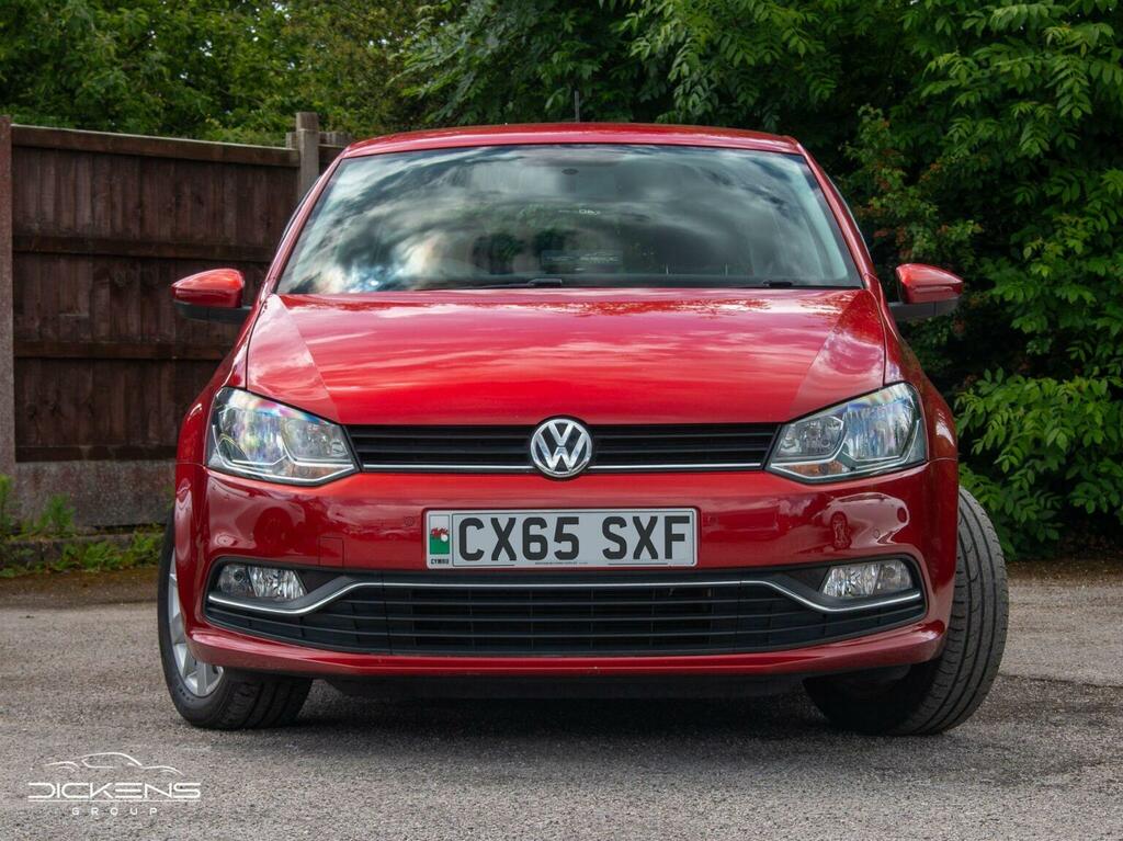 Volkswagen Polo 1.2 Tsi Bluemotion Tech Se Euro 6 Ss Red #2