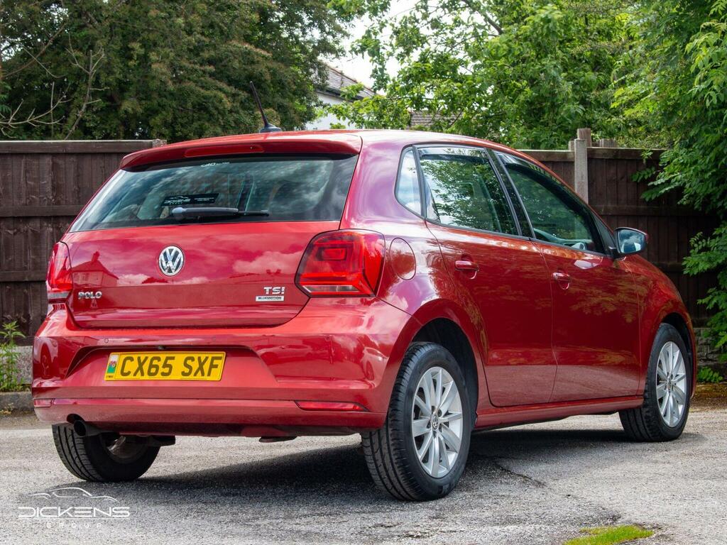Volkswagen Polo 1.2 Tsi Bluemotion Tech Se Euro 6 Ss Red #6