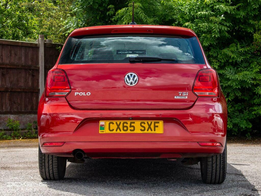 Volkswagen Polo 1.2 Tsi Bluemotion Tech Se Euro 6 Ss Red #5