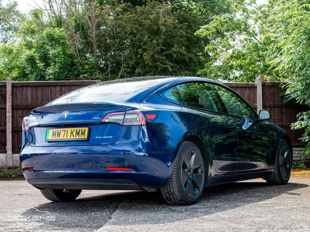 Tesla Model 3 Saloon Dual Motor Long Range 4Wde 2021 Blue #6