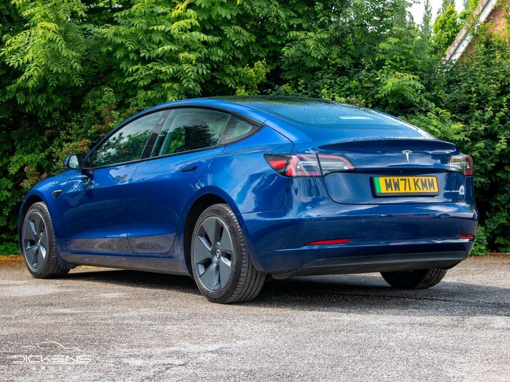 Tesla Model 3 Saloon Dual Motor Long Range 4Wde 2021 Blue #4