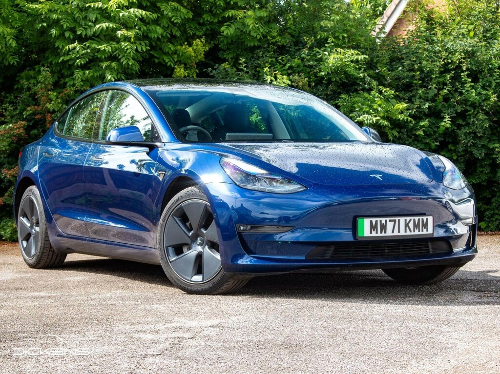 Tesla Model 3 Saloon Dual Motor Long Range 4Wde 2021 Blue
