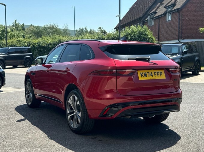 Jaguar F-Pace D200 Mhev R-dynamic Hse Black 90Th Anniversary Edi KW74FFP Red #2