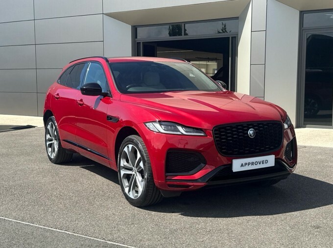 Jaguar F-Pace 3.0 D300 Mhev R-dynamic Hse Black 90Th Anniversary Red