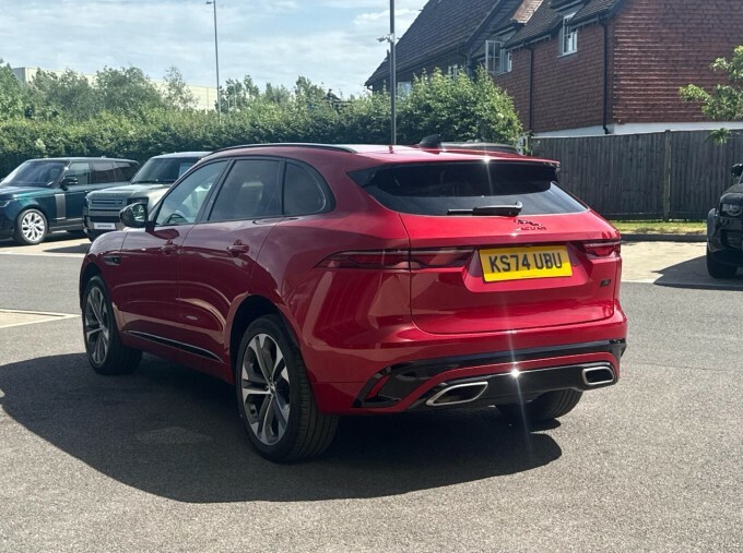 Jaguar F-Pace 3.0 D300 Mhev R-dynamic Hse Black 90Th Anniversary KS74UBU Red #2