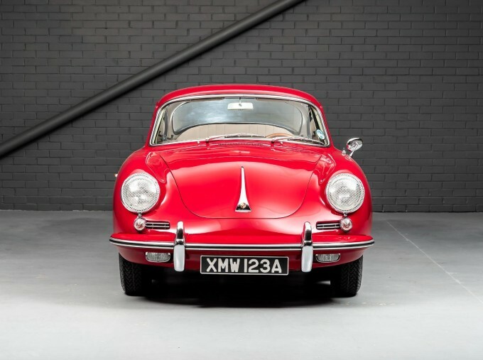 Porsche 356 Super 90 Red #4