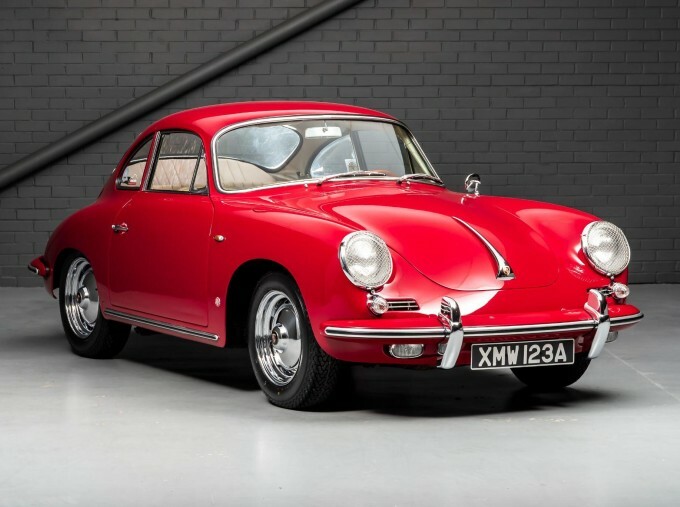 Porsche 356 Super 90 Red