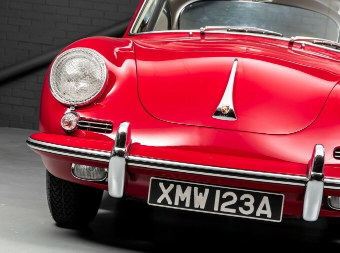Porsche 356 Super 90 Red #6