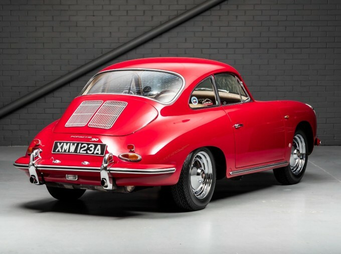 Porsche 356 Super 90 Red #3