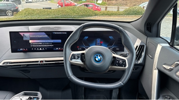 BMW iX 40 76.6Kwh M Sport Xdrive 11Kw Charger RO24CCV Blue #5