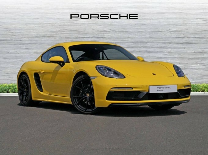 Porsche 718 Cayman Pdk Euro 6 Yellow