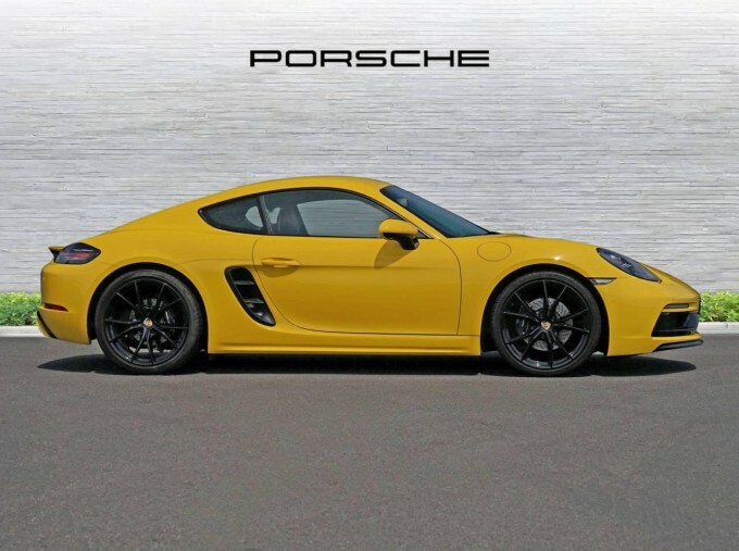 Porsche 718 Cayman Pdk Euro 6 Yellow #3