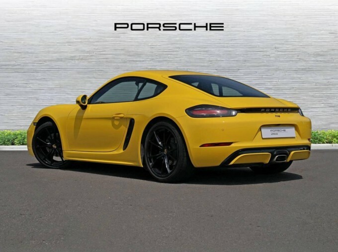 Porsche 718 Cayman Pdk Euro 6 Yellow #2