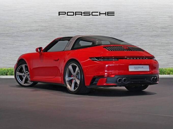 Porsche 911 992 4S Targa Pdk Euro 6 WK72ZXU Red #2