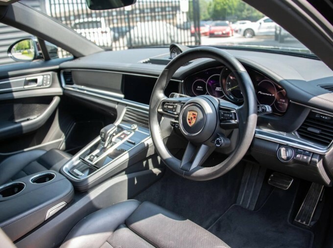 Porsche Panamera V6 E-hybrid 17.9Kwh 4 Platinum Edition Sport Turis MH23UTP Black #4