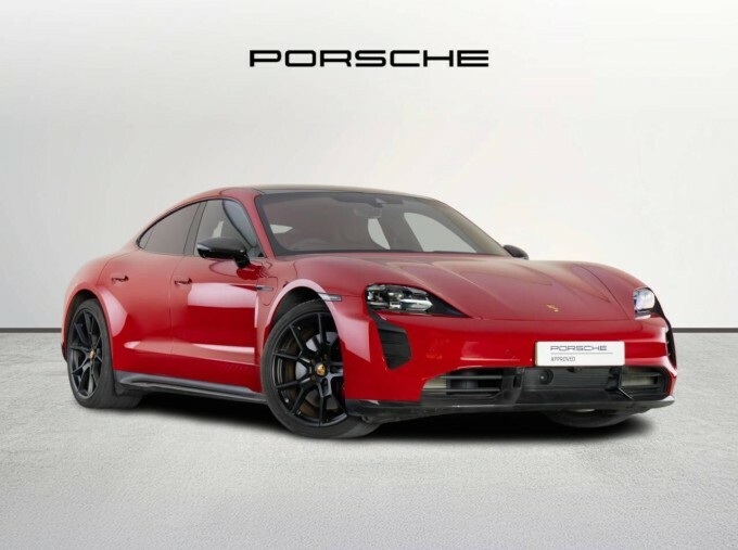 Porsche Taycan Performance Plus 93.4Kwh Gts 11Kw Charger Red