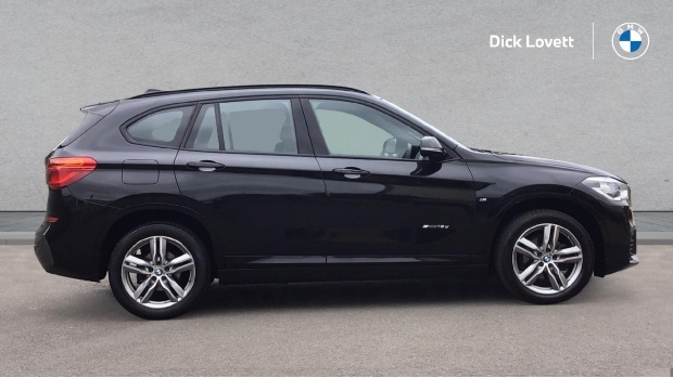 BMW X1 18D M Sport Sdrive Euro 6 WM67VTD Blue #3