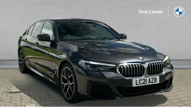 BMW 5 Series 2.0 520I Mht M Sport Steptronic Euro 6 4-Door Grey