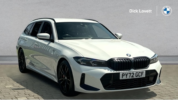 BMW 3 Series 320D Mht M Sport Touring Euro 6 PY72GCF White