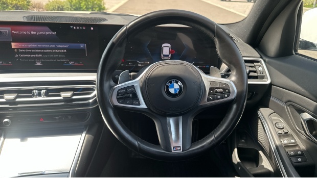 BMW 3 Series 320D Mht M Sport Touring Euro 6 PY72GCF White #5