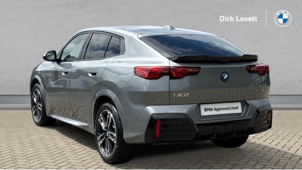 BMW iX2 20 66.5Kwh M Sport Edrive 11Kw Charger YY74KPF Grey #2